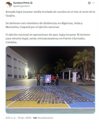 El mensaje que compartió Petro