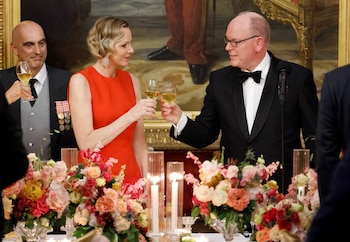 Los príncipes de Mónaco en