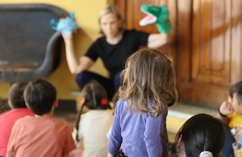 Cuentacuentos y jornadas de lectura estimulan la imaginación en las bibliotecas públicas durante el receso escolar. Cortesía: Ministerio de Cultura y Juventud