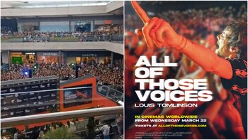 Fans de Louis Tomlinson abarrotaron