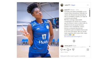 Isabel Fernández se despidió de Atlético Atenea tras Liga Peruana de Vóley 2025/2026.