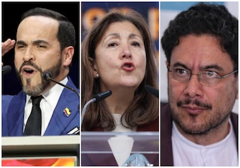 Abelardo de la Espriella - Paloma Valencia - Iván Cepeda