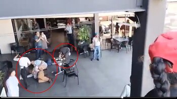 Las personas lesionadas fueron auxiliadas