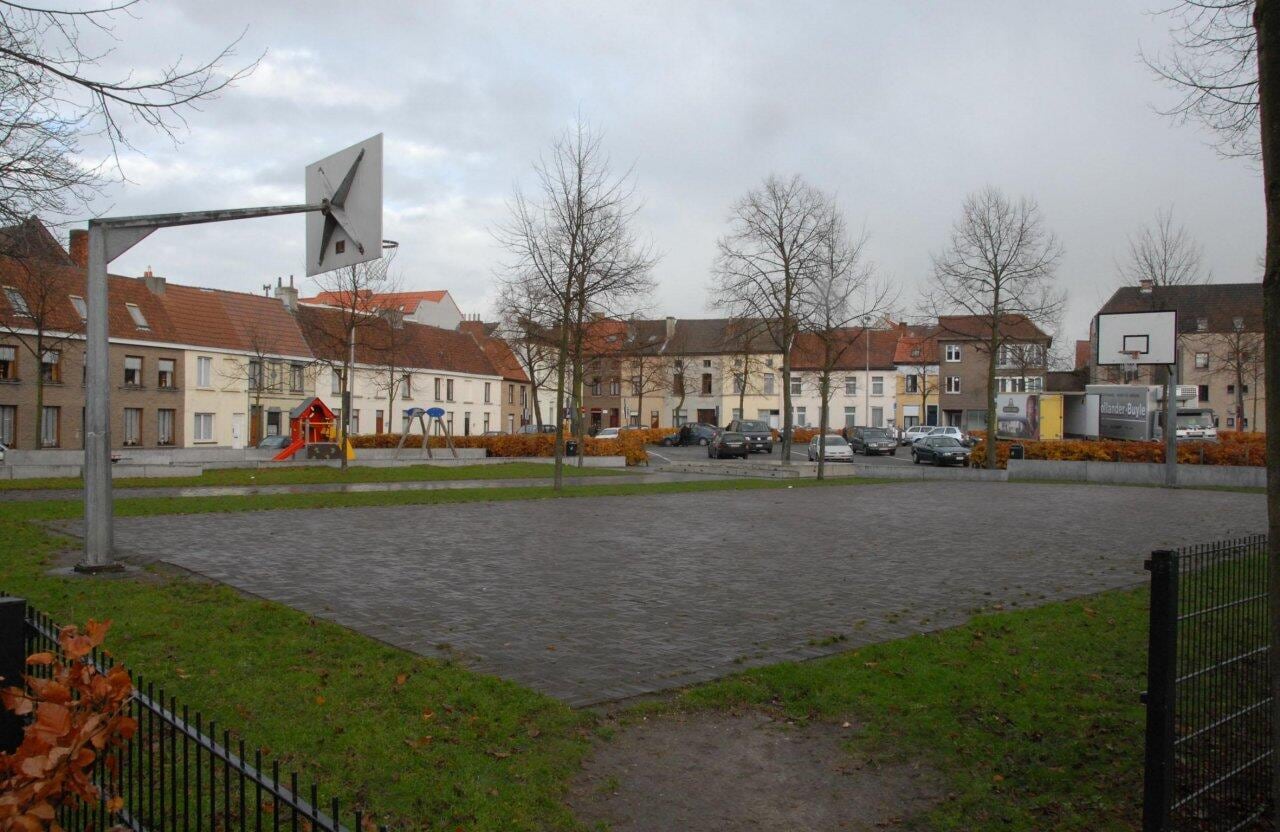 Spaans Kasteelplein. (Oficina oficial de Turismo de Gent)