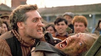 Gérard Dépardieu y Donald Sutherland en 'Novecento', de Bernardo Bertolucci