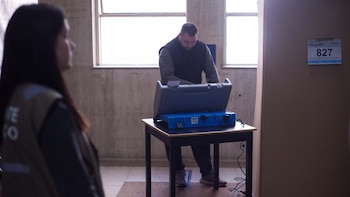 Una máquina se traba y