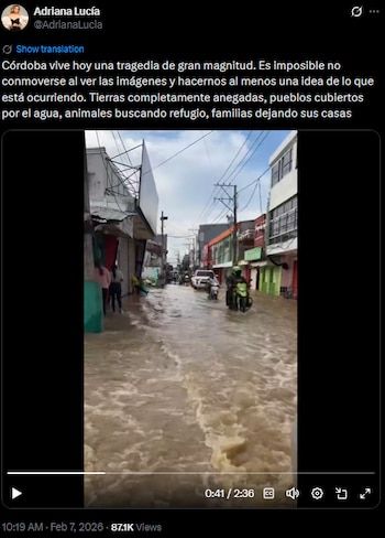 Adriana Lucía visibiliza tragedia en