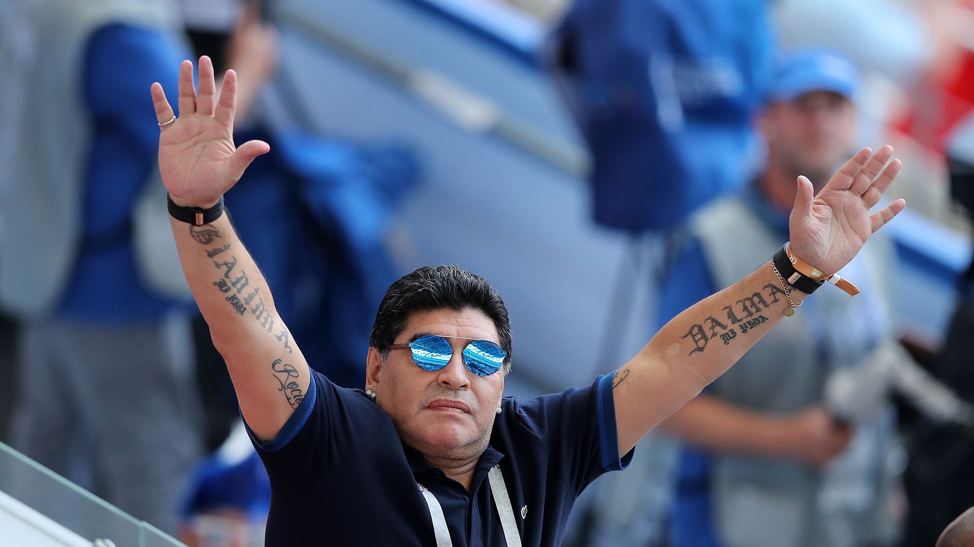 Ventura sostiene que Maradona y Luna tuvieron encuentros facilitados por un abogado (Photo by Stefan Matzke - sampics/Corbis via Getty Images)