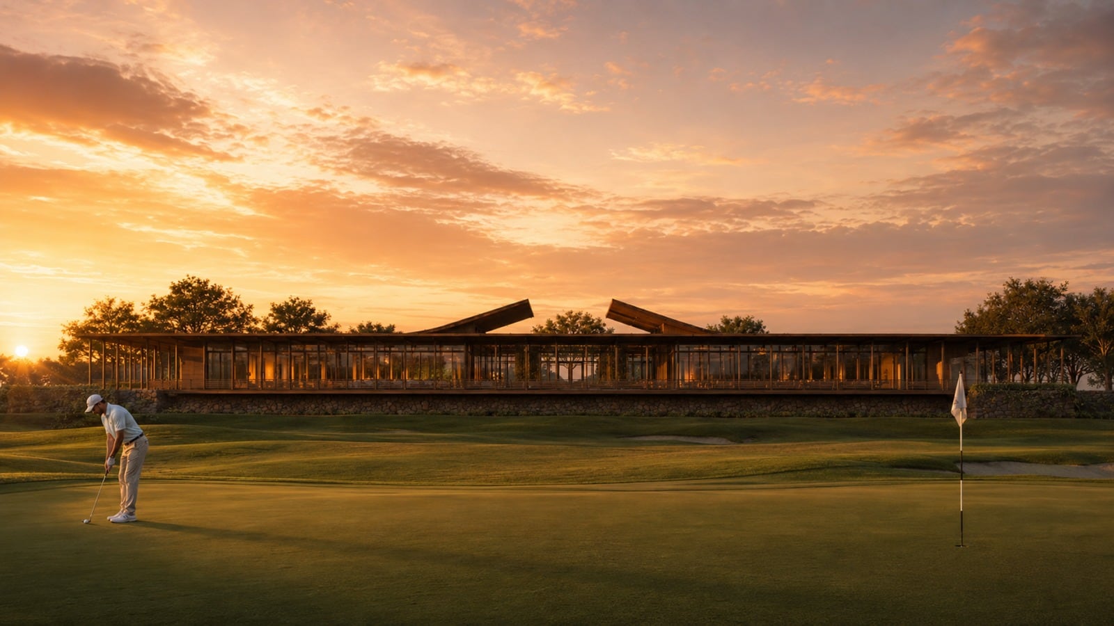El campo de golf ocupará casi 100 hectáreas en el corredor Manantiales–José Ignacio, con tres circuitos de nueve hoyos cada uno. (Manantiales Golf SAD)