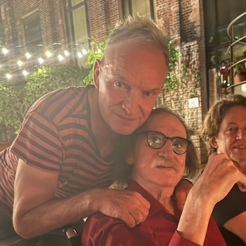 Sting saludó a Charly García por su cumpleaños