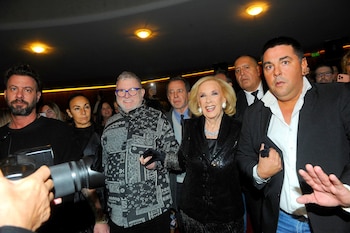Mirtha Legrand fue a ver Mamma Mia