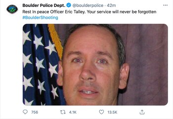 El tuit del Departamento de