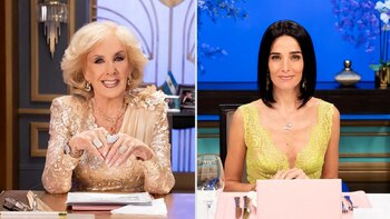Mirtha Legrand y Juana Viale,