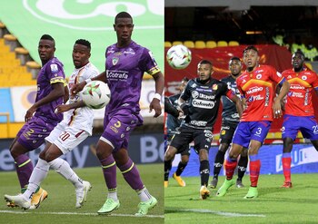 Tolima vs. Equidad y Pereira