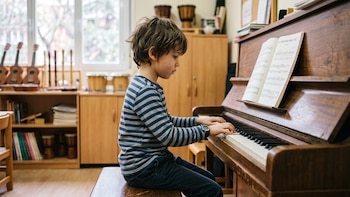 Un estudio vinculó la práctica de un instrumento musical con mejores resultados cognitivos y escolares en niños