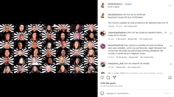 Doblaje vs inteligencia artificial