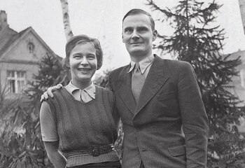 Harro Schulze-Boysen y su esposa