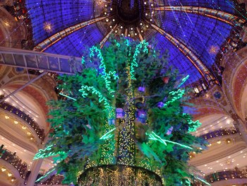 Las mundialmente conocidas Galerías Lafayette