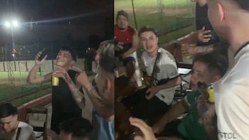 Video de paraguayos cantando a