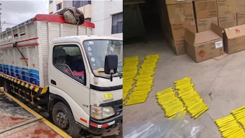 Explosivos por medio millón de soles, la PNP frustra traslado ilegal de dinamita en Puno