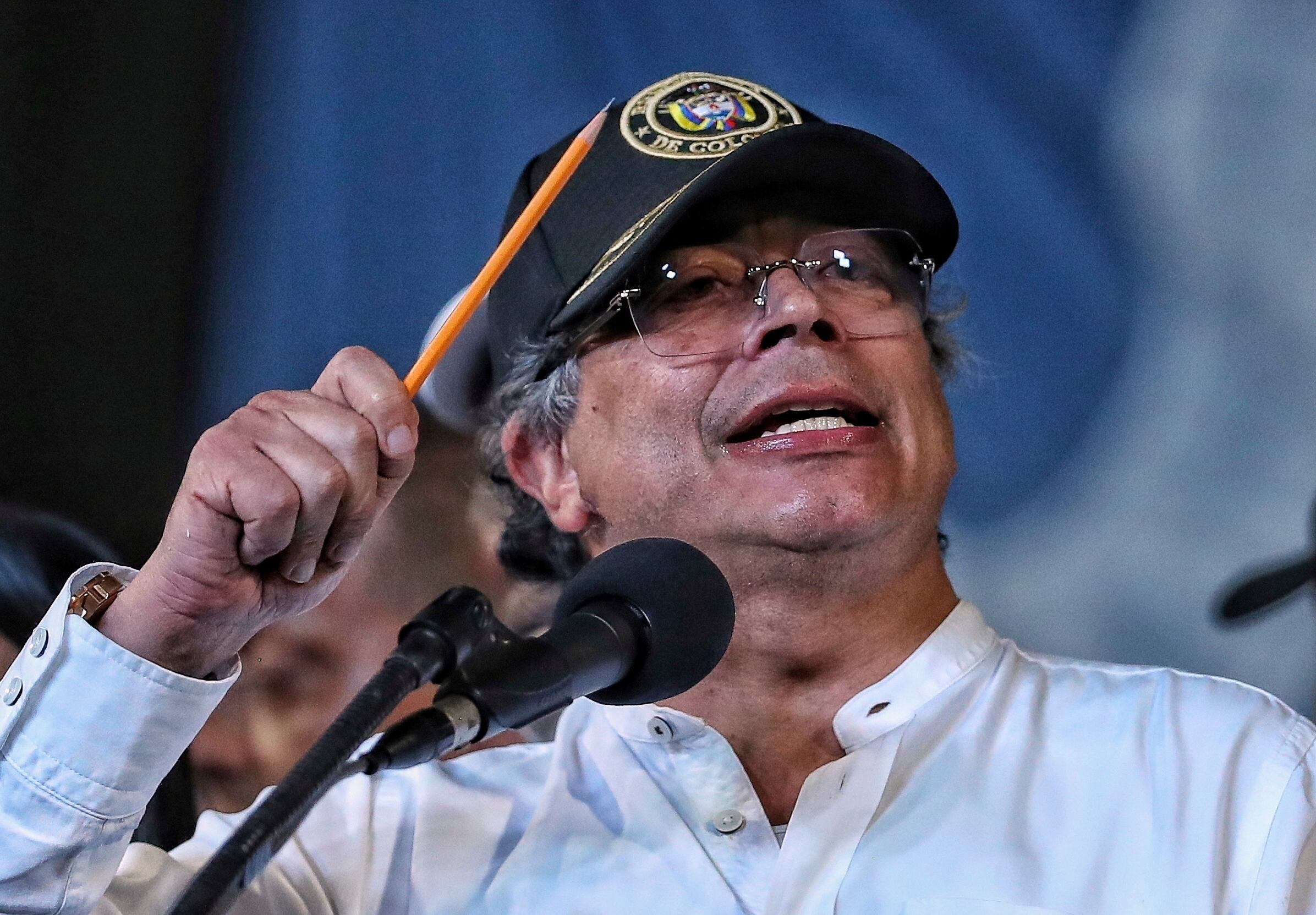 El presidente de Colombia, Gustavo Petro, aseguró que la estadística no tiene leyes - crédito Santiago Saldarriaga/Associated Press