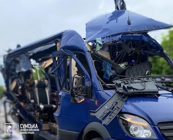 “Un dron enemigo bombardeó un