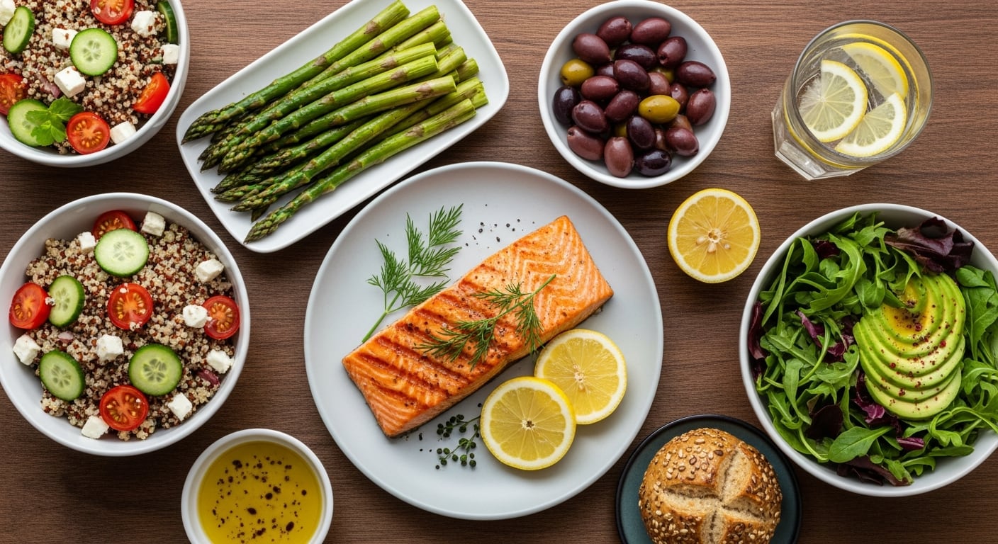 La dieta pescatariana se asocia con menor riesgo de enfermedades cardíacas gracias al consumo de pescado y vegetales ricos en omega-3 (Imagen Ilustrativa Infobae)