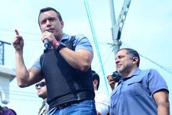 Noboa dijo que Ecuador está en estado de guerra y no se puede ceder ante el terrorismo (Europa Press)