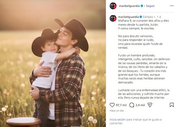 Maribel guardia dedicó emotivo mensaje