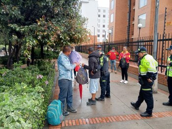 Las autoridades realizan acompañamiento incluso