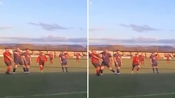 Un futbolista fue condenado a 24 semanas de prisión por un brutal codazo en un partido amateur en Gales