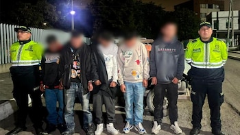 Policía capturó a cinco personas