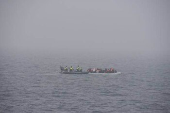 Rescate de migrantes en el canal de la Mancha (Europa Press/Archivo)