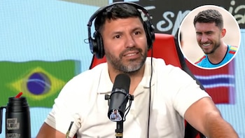 La broma del Kun Agüero a un ex compañero español que se había expresado sobre los arbitrajes de Argentina en el Mundial