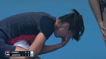 La tenista serbia no pudo