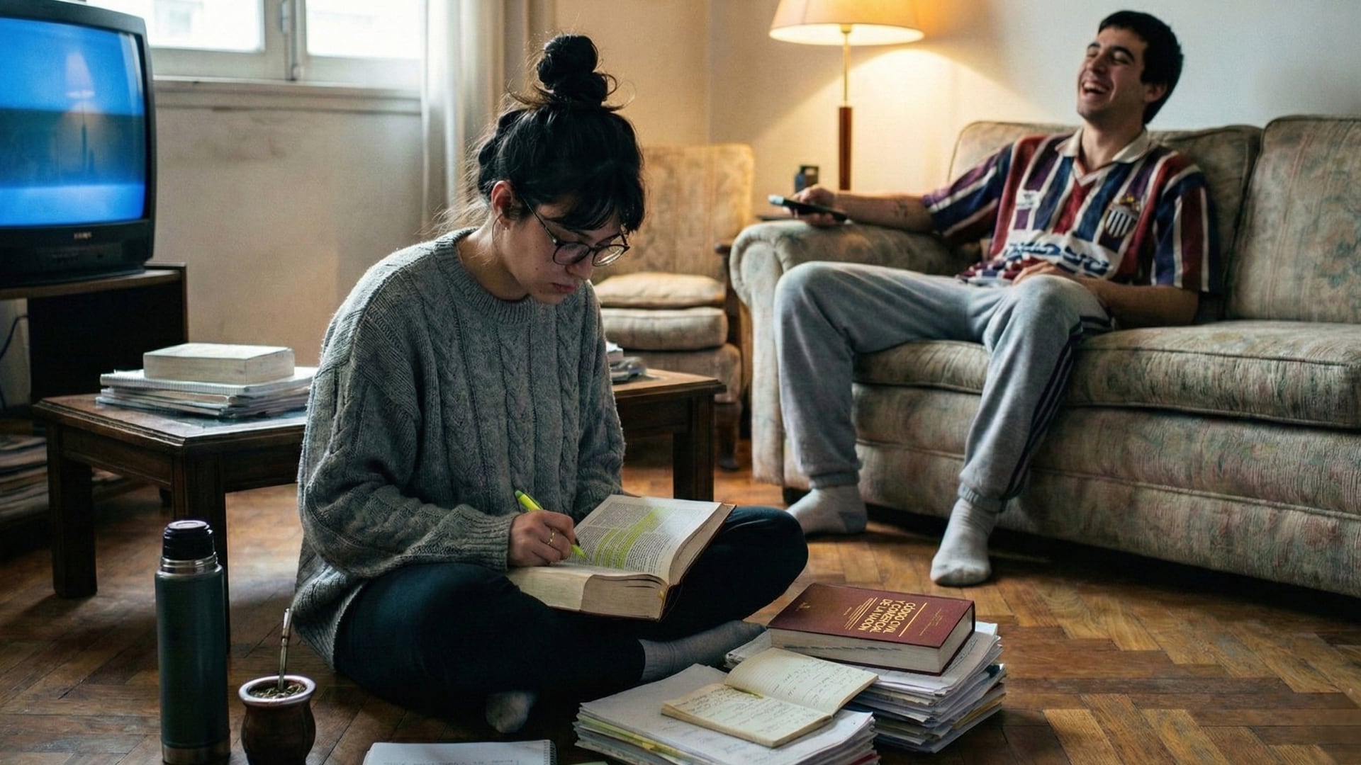 Hoy el sueño de la autonomía se volvió un dilema. Buena parte de la juventud precarizada quiere irse de la casa familiar y no puede; y buena parte de los adultos mayores quieren dejar de estar solos y tampoco pueden (Imagen ilustrativa Infobae)