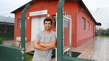 Quinteros en el comedor infantil