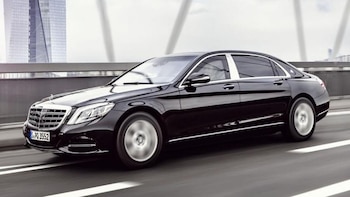 El Mercedes Maybach S650 Guard