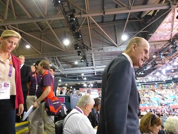 Prince Philip at London 2012 Olympic Games