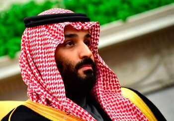 El príncipe heredero saudita, Mohamed