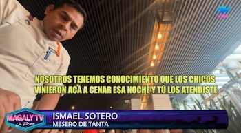 Caso Lizeth Marzano: mozo de