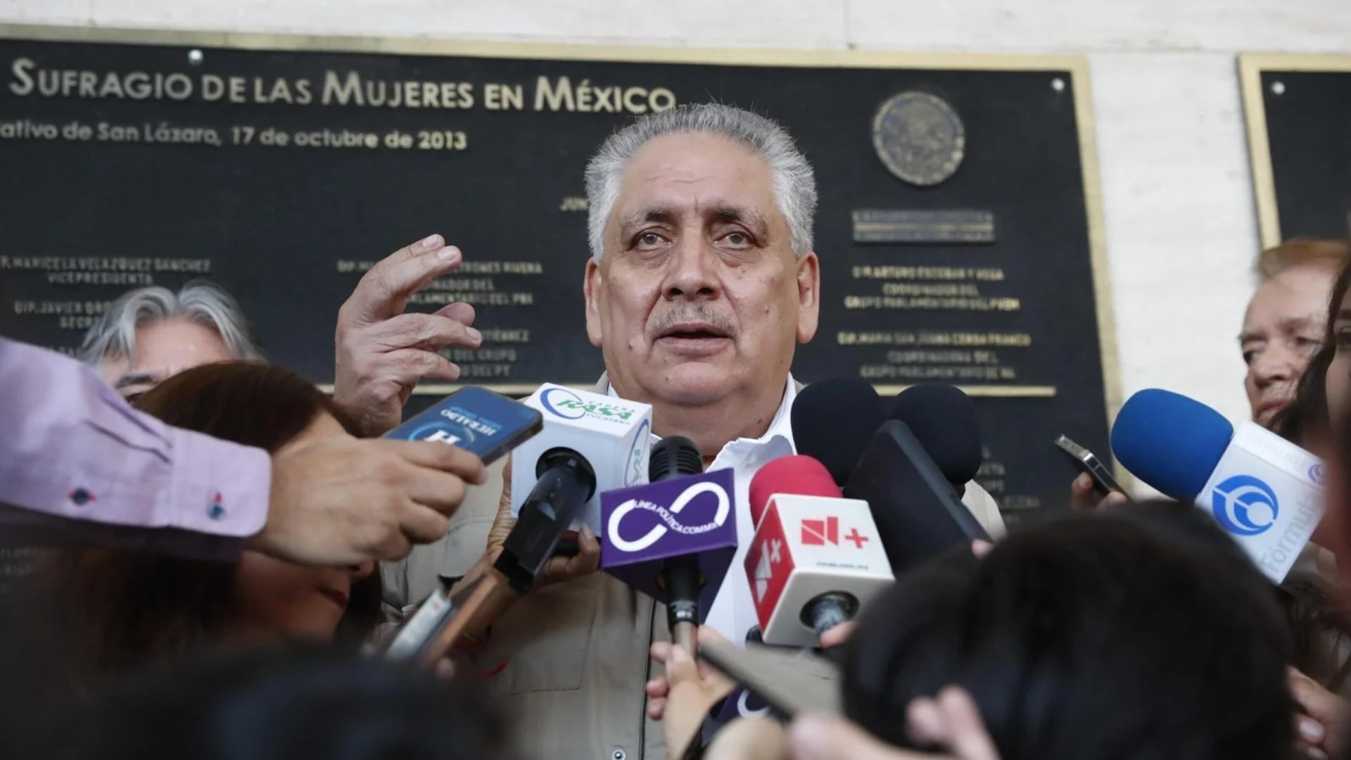 Guadalupe Acosta Naranjo explica el siguiente paso de