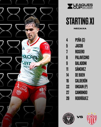 El once titular elegido por