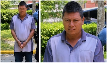 Las autoridades señalaron que el detenido permaneció prófugo de la justicia hondureña durante casi 20 años. (FOTO: VTV Honduras)