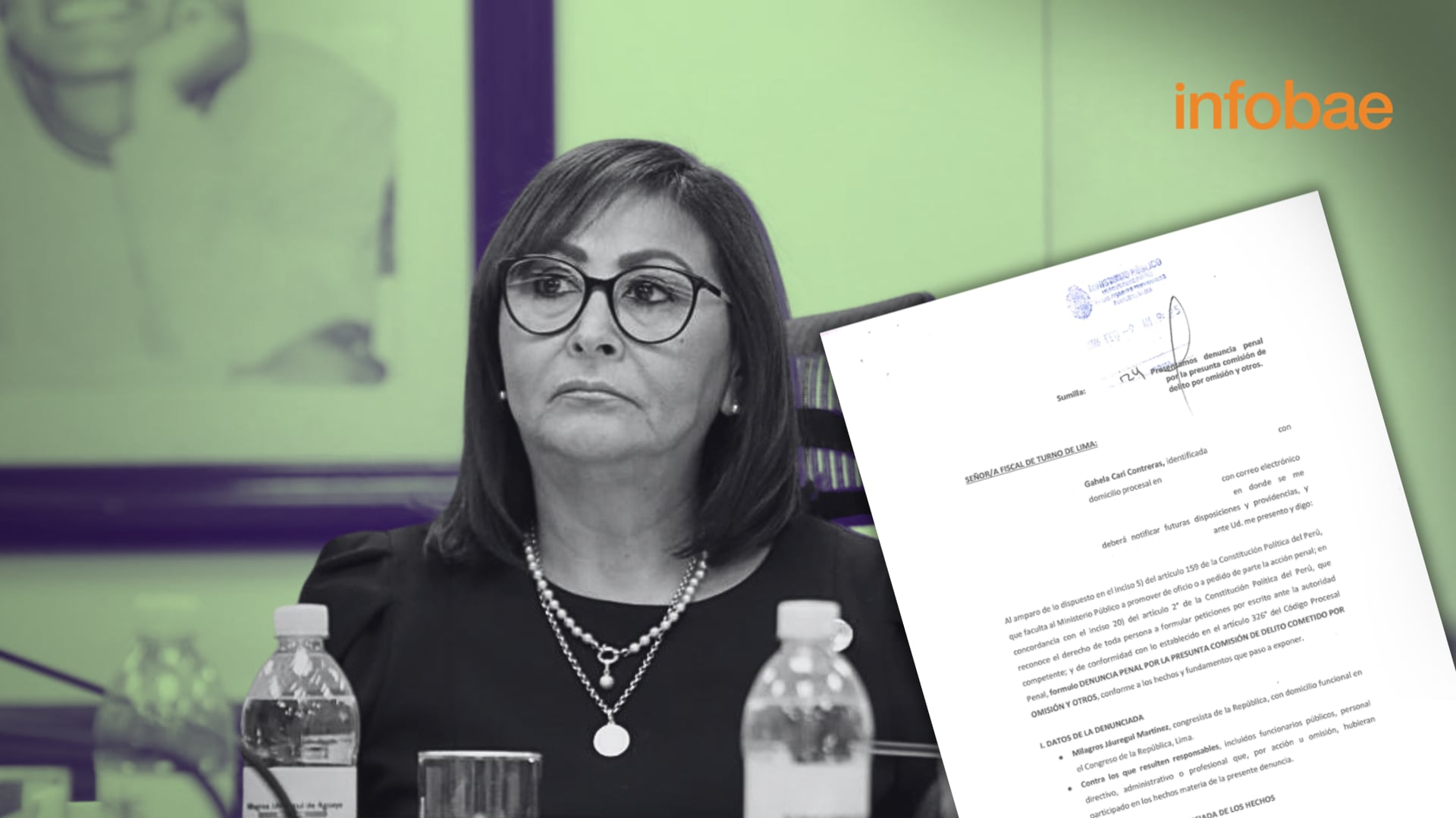 Milagros Jáuregui ha sido denunciada penalmente tras admitir que su refugio obliga a niñas víctimas de violación a ser madres. Foto: Composición Infobae