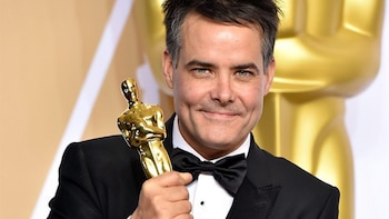 Lelio tras ganar el Óscar