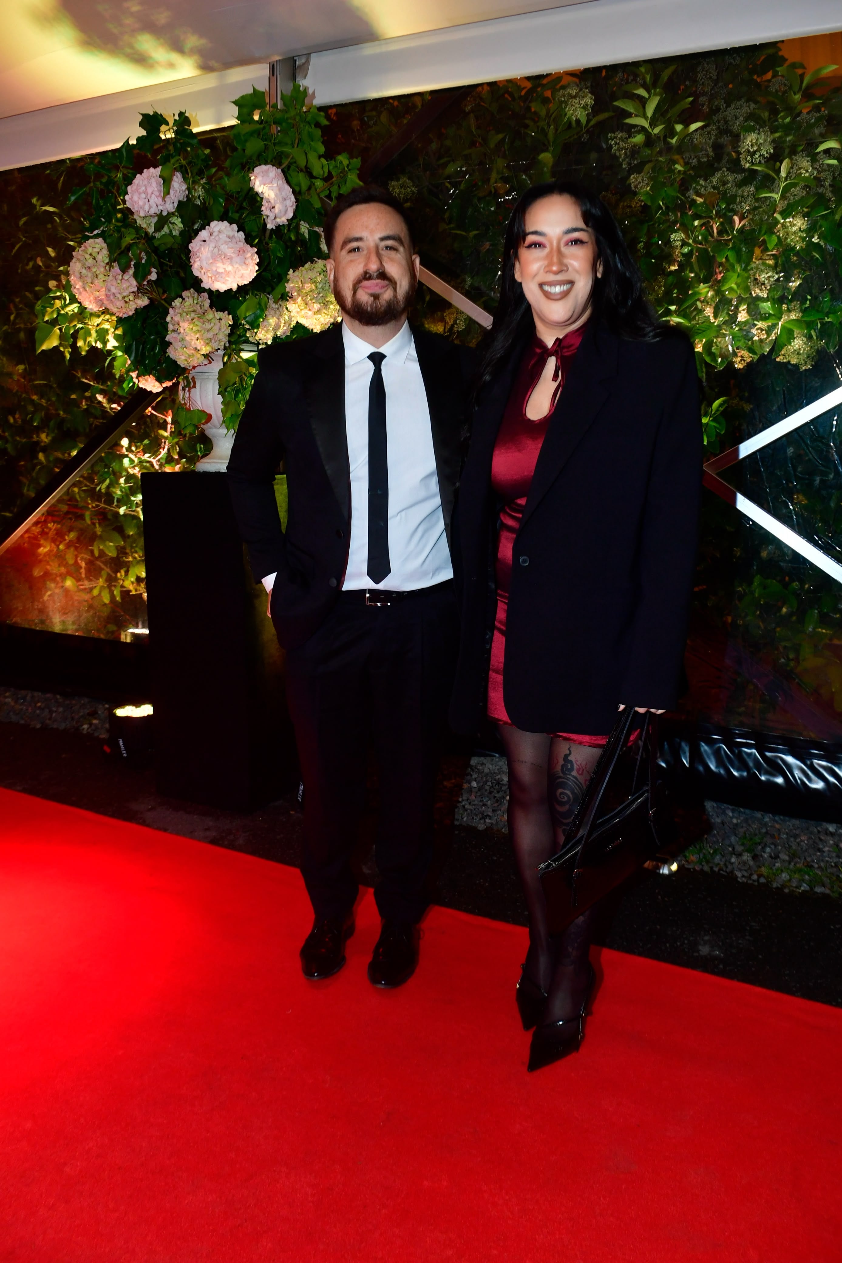 Evelyn Botto y Federico Bal dijeron presente en la celebración que reunió a familiares, amigos y colegas de los recién casados