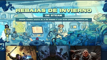 Rebajas de invierno de Steam.