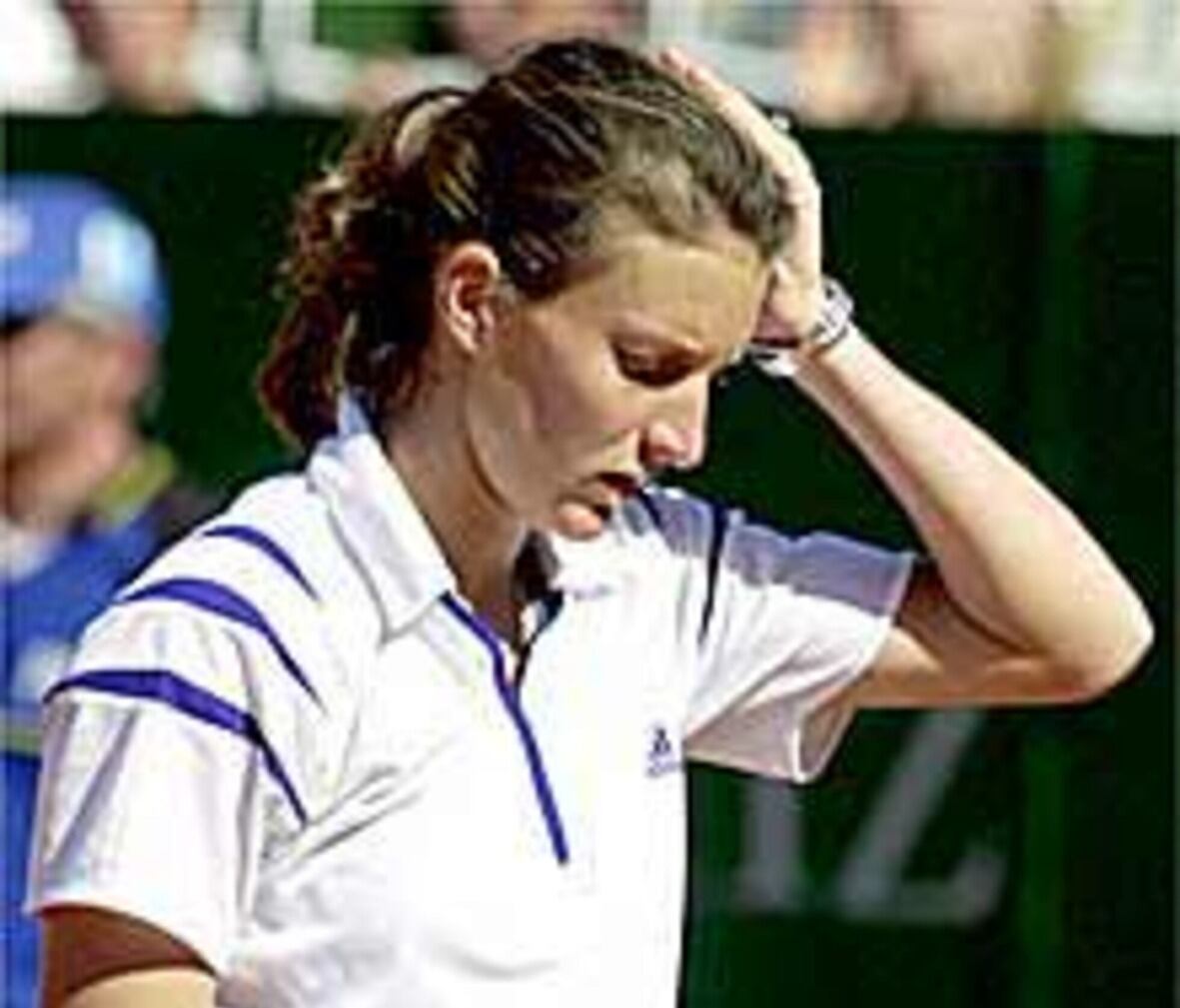 Corina Morariu se adueñó del número uno del ranking en el 2000. Ese mismo año, en Roma (AP)