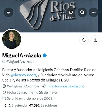 El pastor de Ríos de Vida será embajador en El Salvador tras respaldar a De la Espriella - crédito @PMiguelArrazola/X